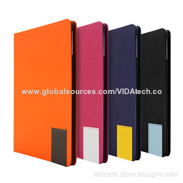 Hollowing-out Reflective Semi Microfiber with Card Slot PU Leather Case for iPad mini 2,Manufacturer